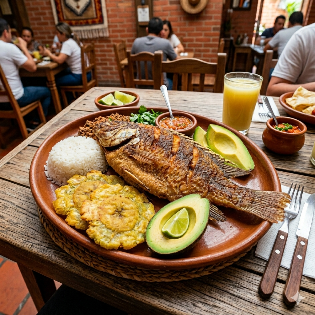 Mojarra o Pargo Frito